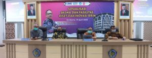Read more about the article Sosialisasi Skema dan Fasilitas Riset dan Inovasi (BRIN)